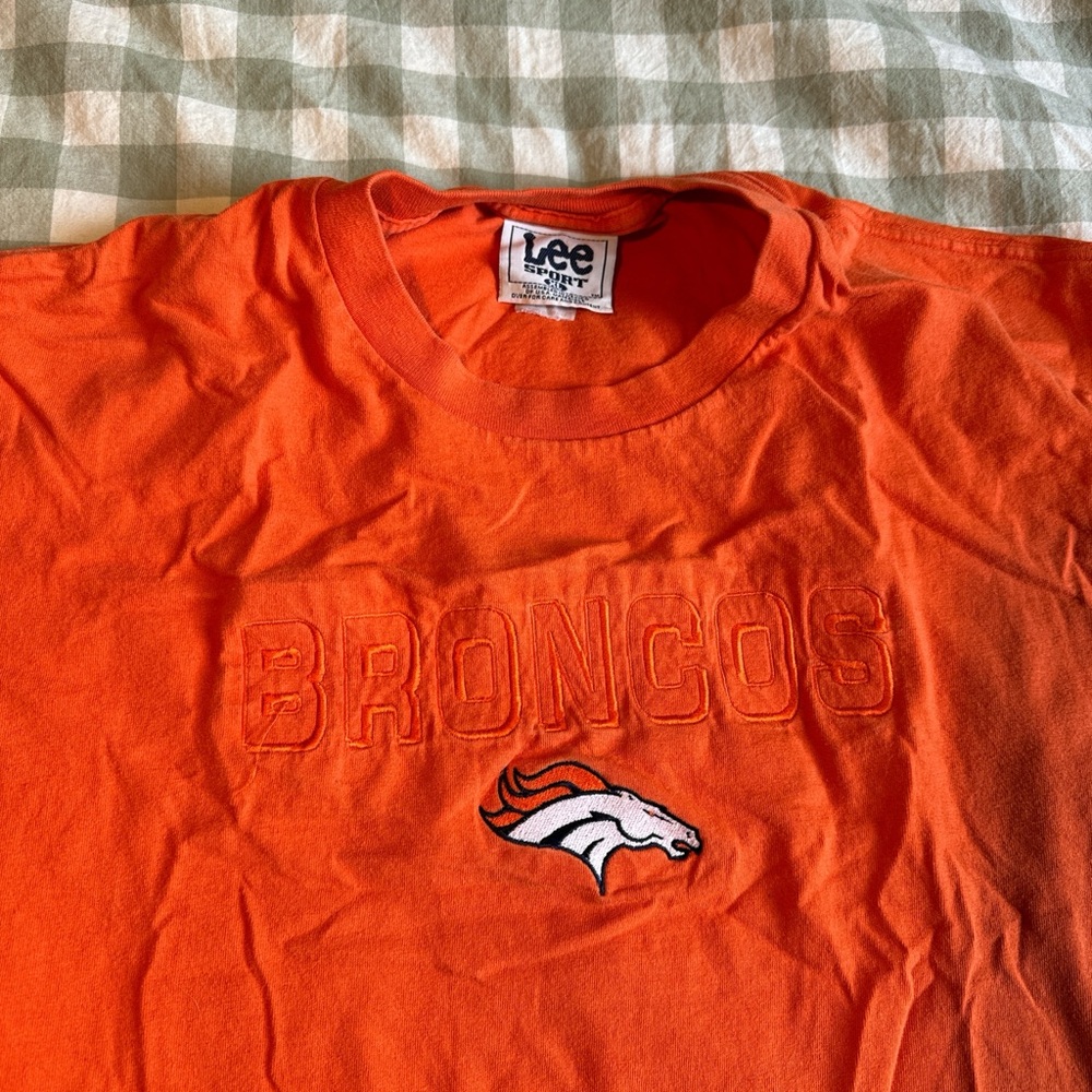 Lee Orange Broncos Tee